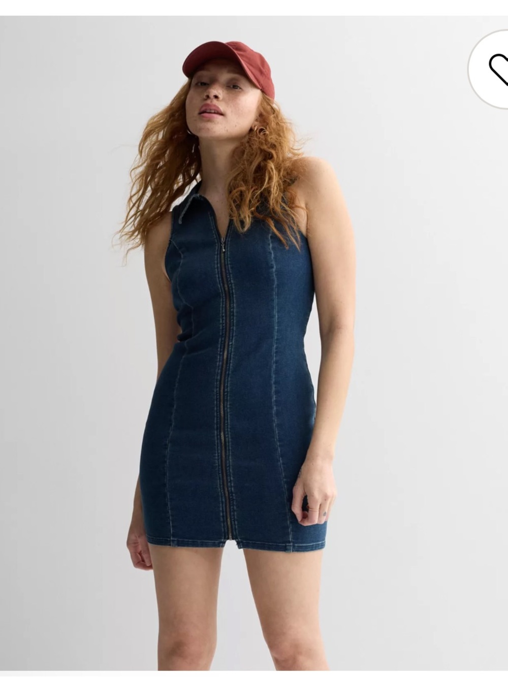 Juniors' Tinseltown Denim Zip Front Dress - Picture 5 of 9